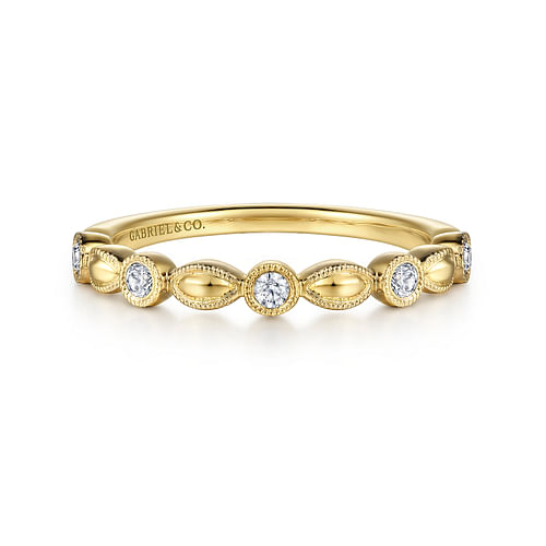 Marquise Diamond Stackable Ring