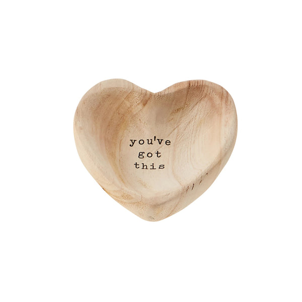 You've Got This Wood Trinket Tray