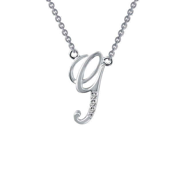 G Initial Necklace