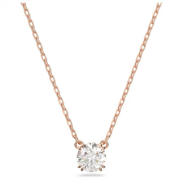 Swarovski Constella Rose Gold Tone Clear Pendant