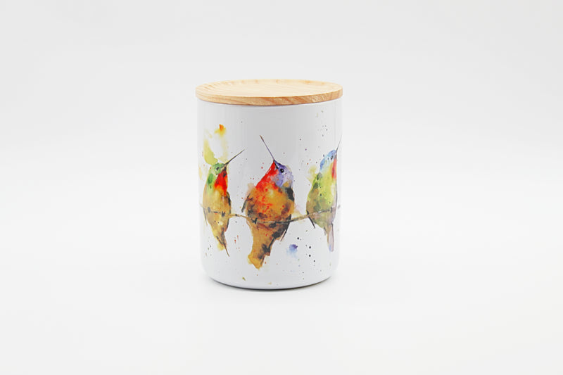 Hummingbirds  Canister