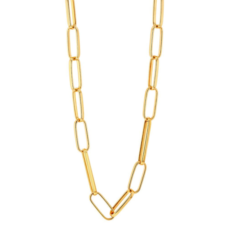 Timeless Fine Oval Link Necklace