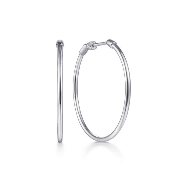 Round Classic Hoop Earrings