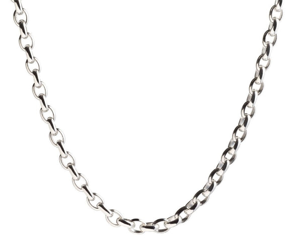 LOLA Sterling Silver 18" 5mm Signature Rolo