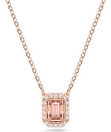 Swarovski Millenia Pendant - Octagon Cut - Rose Gold Plated