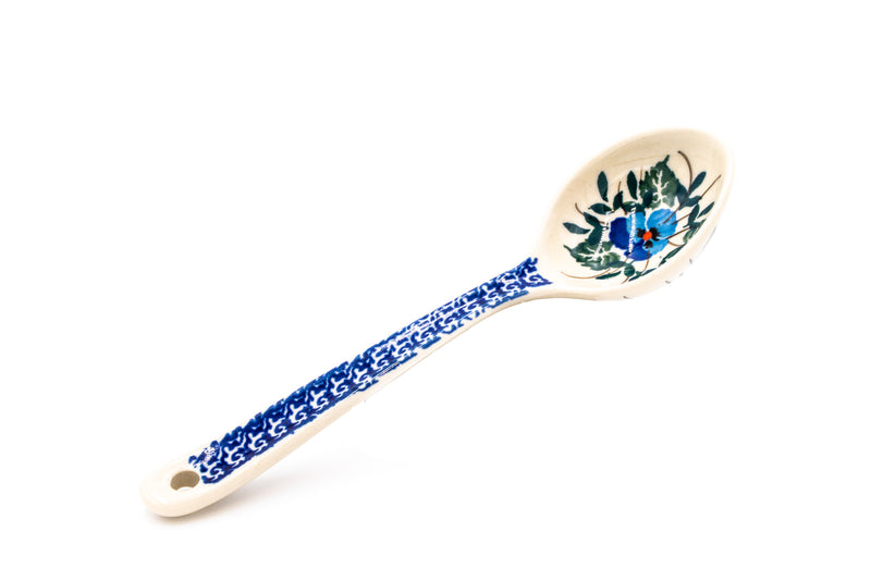 Polish Pottery Serving Spoon