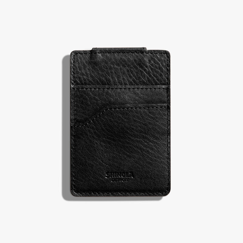 Shinola Magnetic Money Clip Card Wallet Rfid