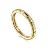 Ladies Diamond Stackable Ring