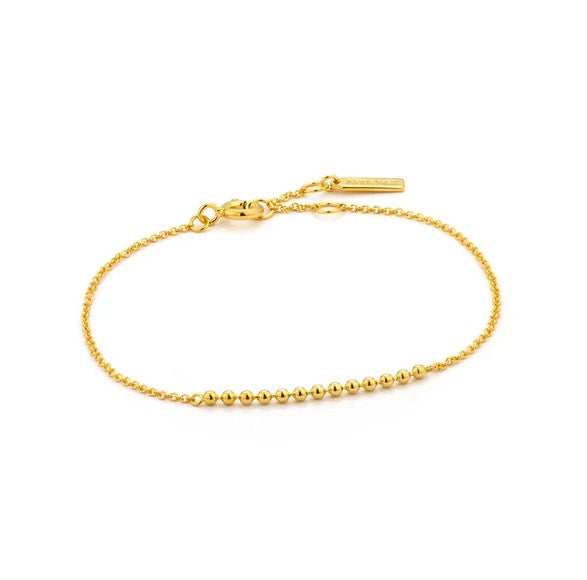 Gold Plated Modern Minimalism Multi Ball Bracelet