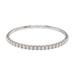 14k White Gold Diamond Flex Bangle Bracelet