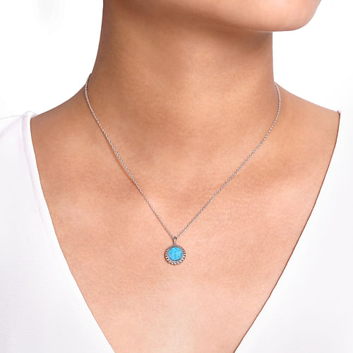 Turquoise Pendant Necklace