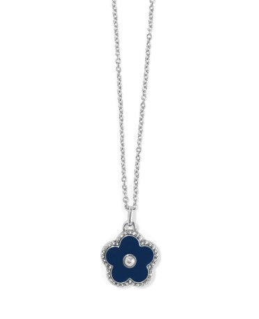 Brighton Dazzling Blue Love Flower Necklace