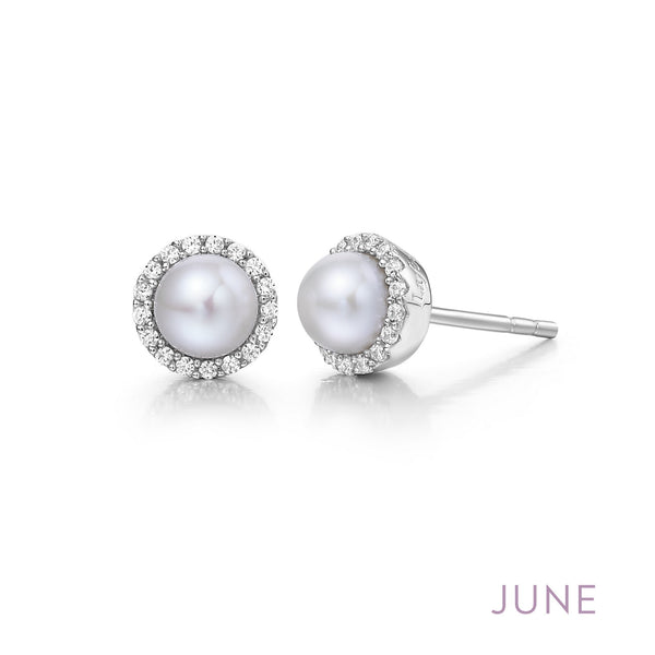 Freshwater Pearl Birthstone Earrings