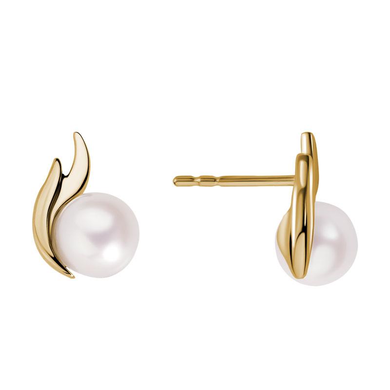 Pearl Swirl Earrings