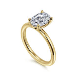 Oval Solitaire Engagement Ring