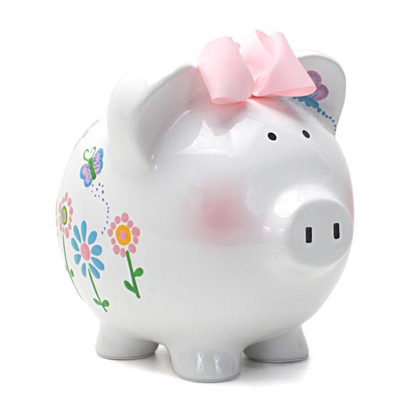 FLUTTERFLIES PIGGY BANK