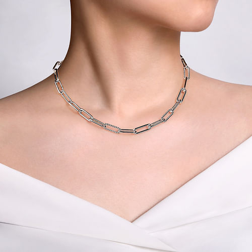 Oval Link Necklace