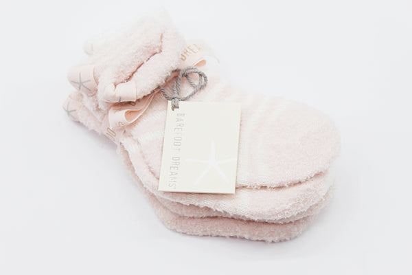 BAREFOOT DREAMS PINK/PEARL INF