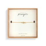 Dainty Cross Prayer Bracelet