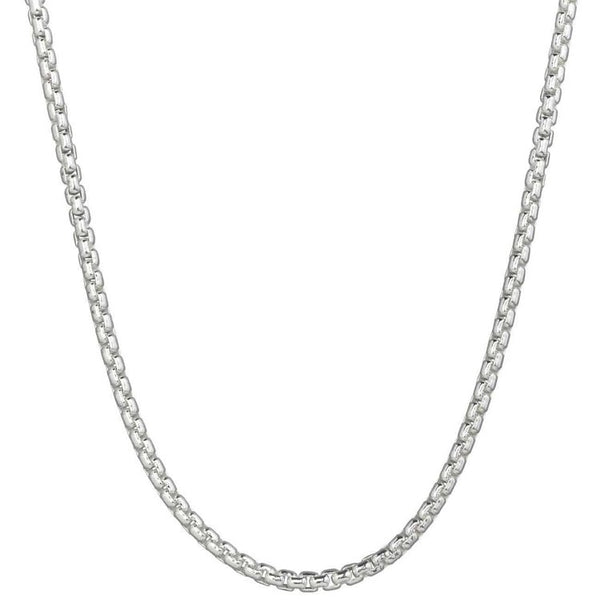16" 2.0mm Rounded Box Chain