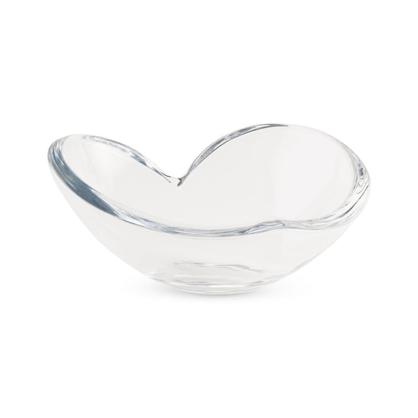 Large Heart Glass Bowl