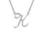 K initial Necklace