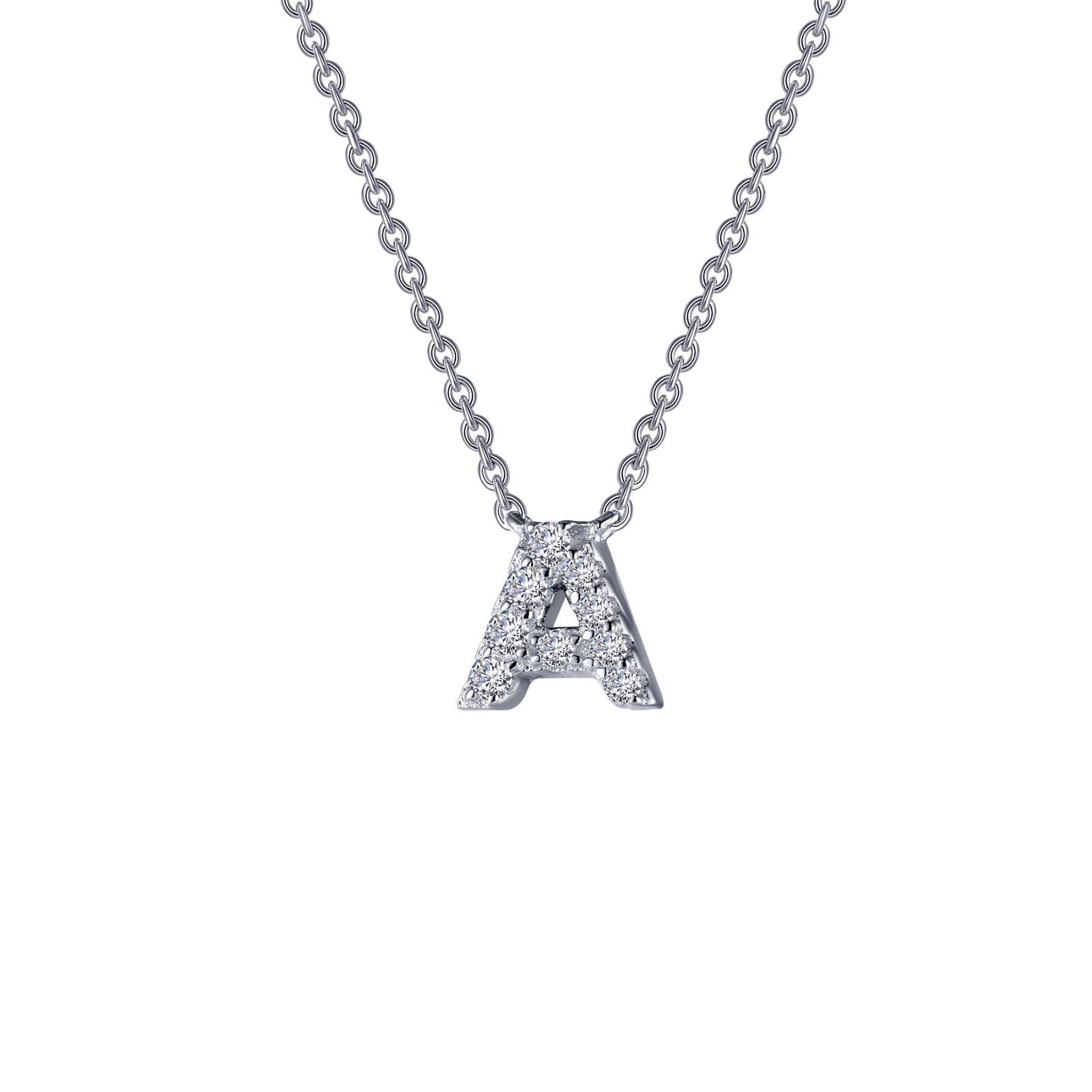Letter A Pendant Necklace