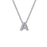Letter A Pendant Necklace