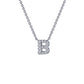 Letter B Pendant Necklace