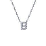 Letter B Pendant Necklace