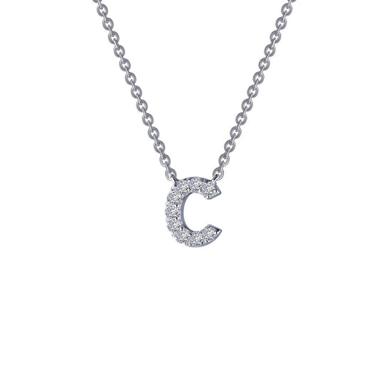 Letter C Pendant Necklace