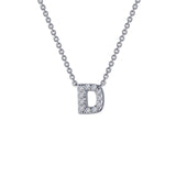 Letter D Pendant Necklace