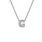 Letter G Pendant Necklace