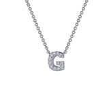Letter G Pendant Necklace
