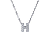 Letter H Pendant Necklace