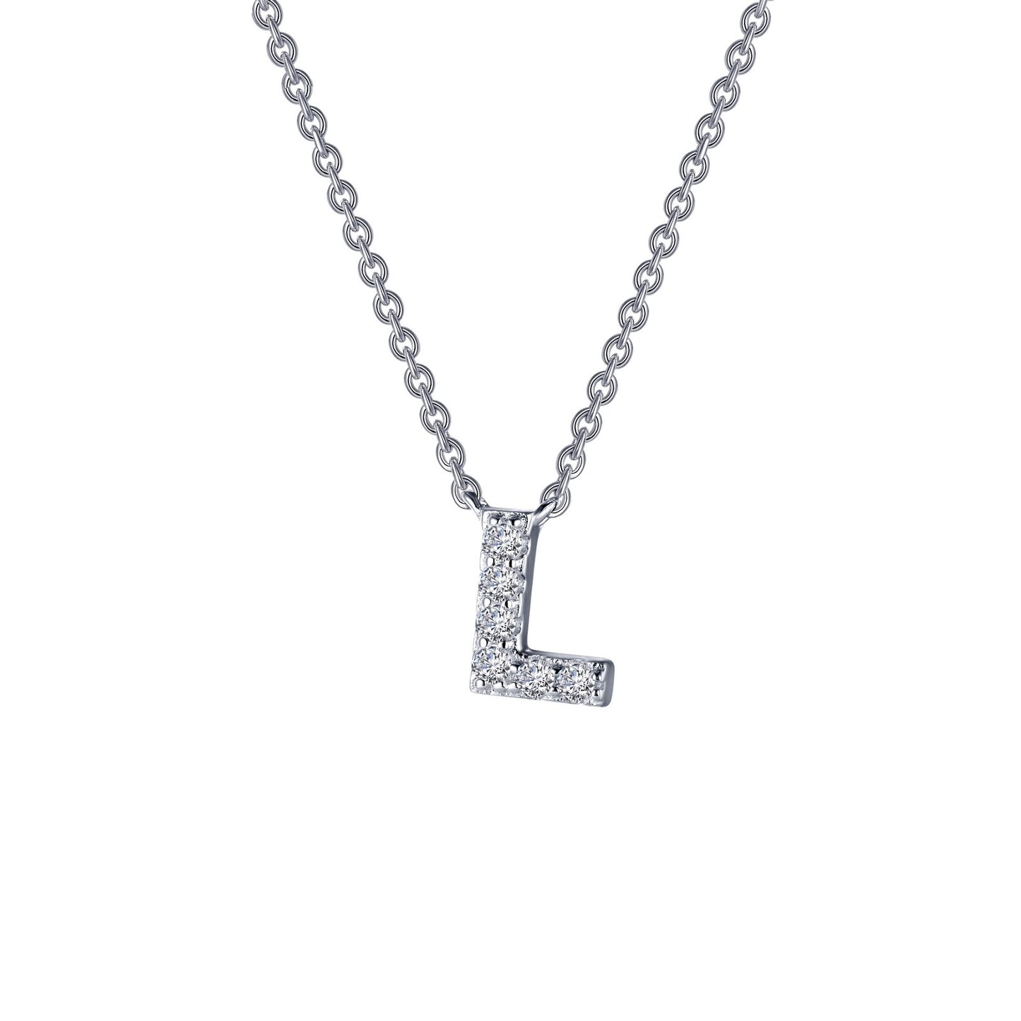 Letter L Pendant Necklace