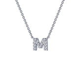 Letter M Pendant Necklace