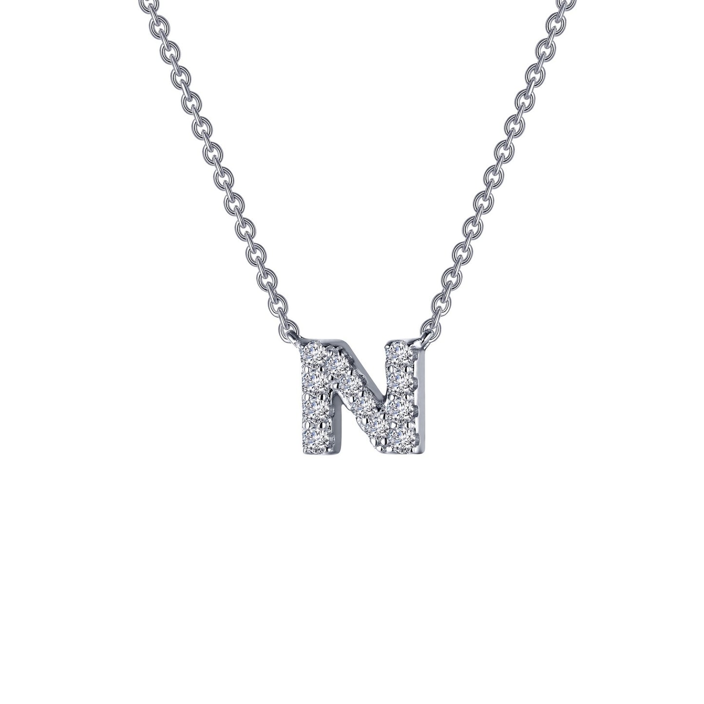 Letter N Pendant Necklace