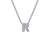 Letter R Pendant Necklace