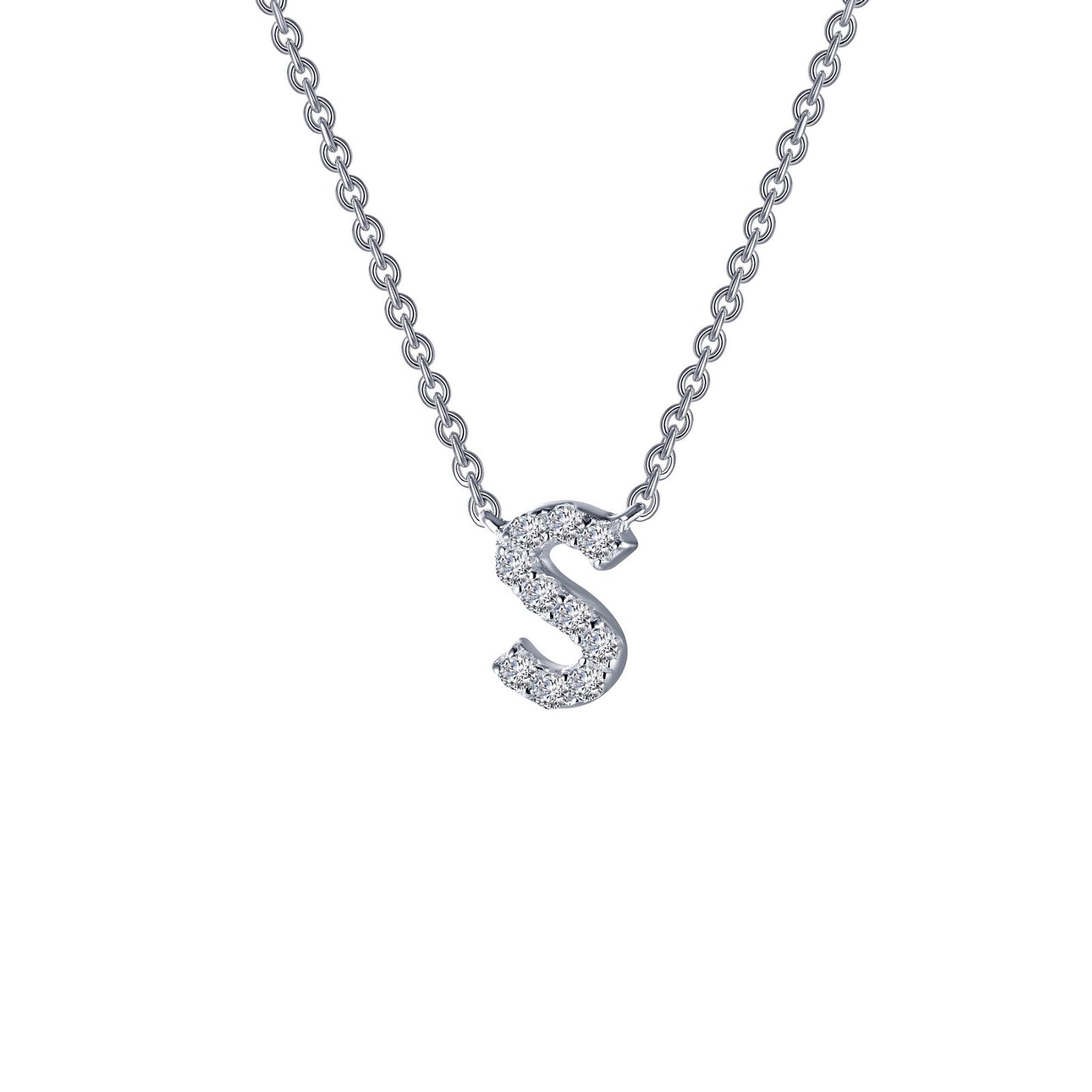 Letter S Pendant Necklace