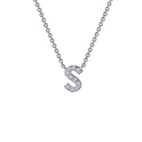 Letter S Pendant Necklace