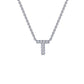 Letter T Pendant Necklace