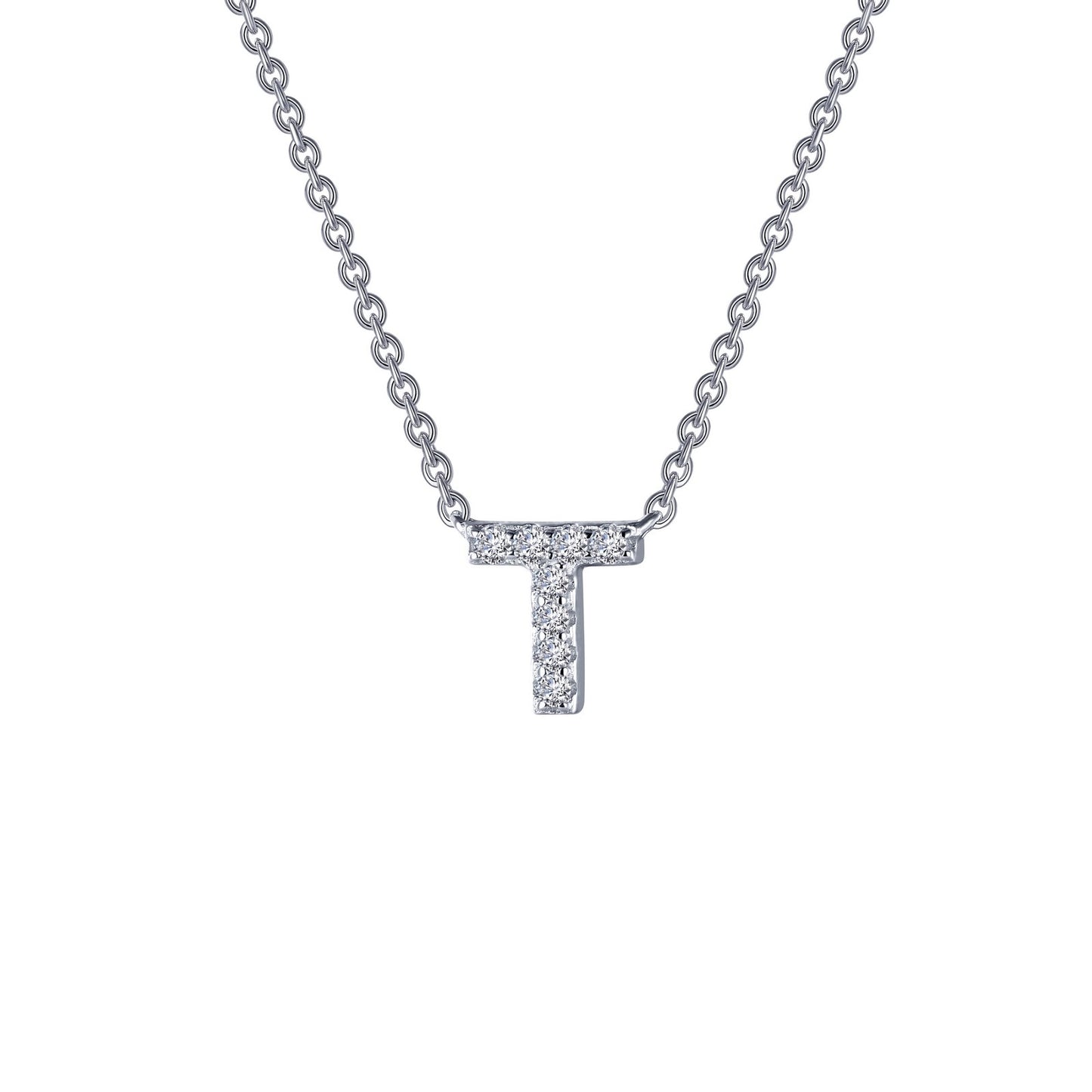Letter T Pendant Necklace