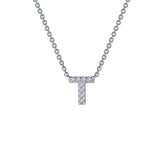 Letter T Pendant Necklace