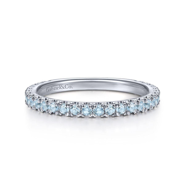 Blue Topaz Stackable Ring