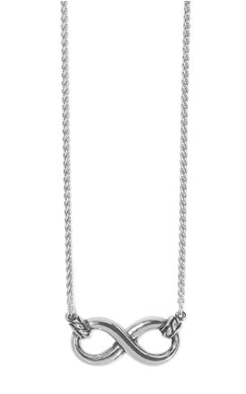 Brighton Interlok Infinity Necklace