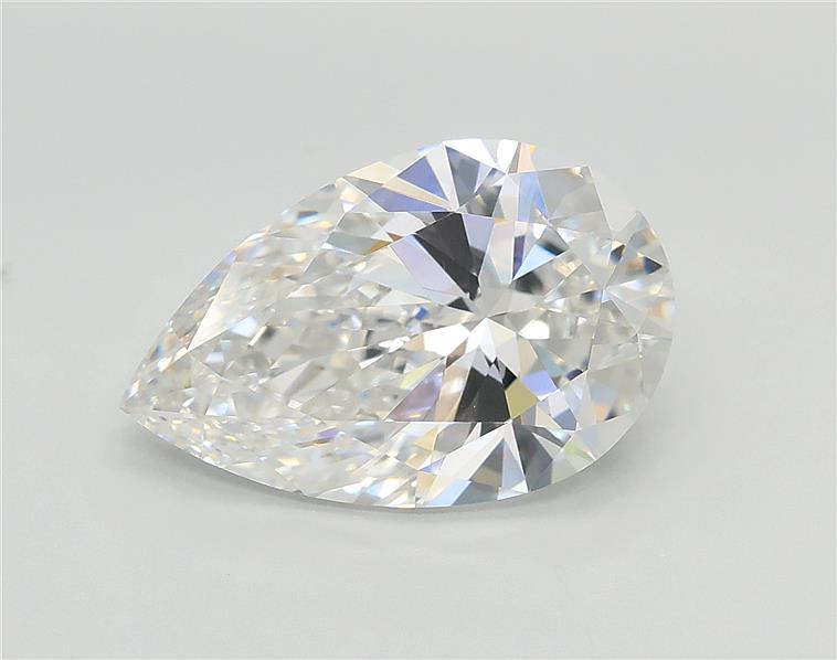 Pear Brilliant 3.01 CT Lab Grown Diamond