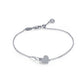 0.6 CTW Adjustable Heart Chain