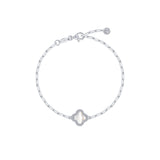 Mother-Of-Pearl Paperclip Brac