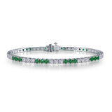 Emerald Tennis Bracelet